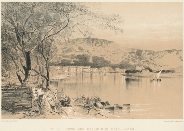 Η πόλη και ο κόλπος του Γαΐου, Παξοί.