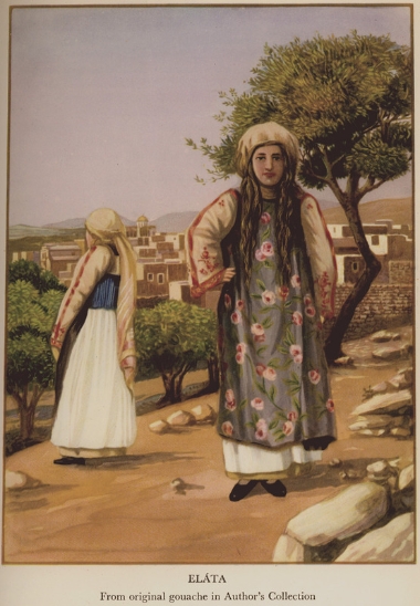 Ενδυμασίες από την Ελάτα της Χίου. Από τη συλλογή του συγγραφέα.