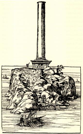 Μνημείο στην ευρωπαϊκή ακτή του Βοσπόρου, στην έξοδο προς τη Μαύρη Θάλασσα, γνωστό ως Κίονας του Πομπηίου.