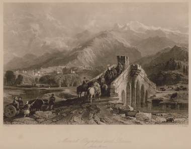 Άποψη του Ολύμπου της Βιθυνίας και της Προύσας.