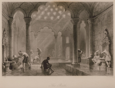 Οθωμανικό δημόσιο λουτρό (χαμάμ) στην Κωνσταντινούπολη.