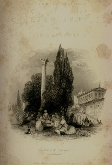 Ψευδότιτλος: Κήποι κοντά στο Ανάκτορο του Τοπ Καπί.