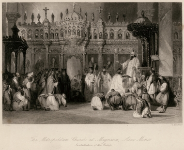 Ο μητροπολιτικός ναός της Μαγνησίας (σήμερα Μανίσα).