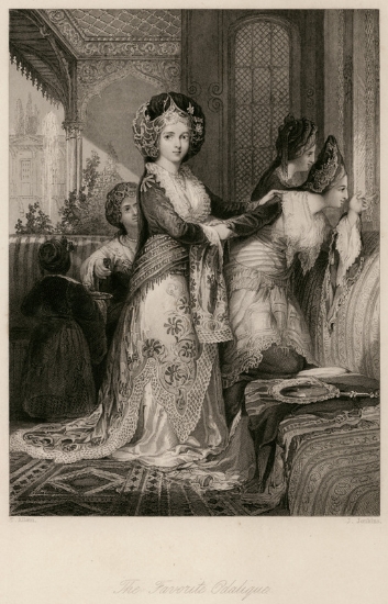 Η ευνοουμένη οδαλίσκη του Χαρεμιού του Σουλτάνου.