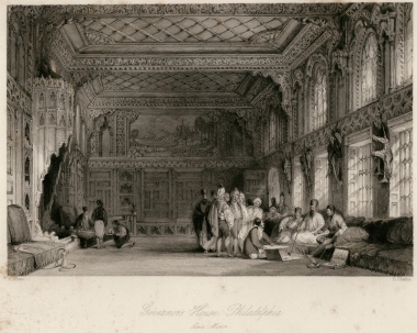 Η Οικία του διοικητή στη Φιλαδέλφεια (σημερινό Αλά Σεχίρ).