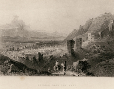 Η Αντιόχεια από τα δυτικά.
