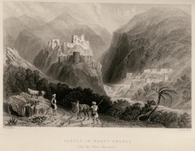 Κάστρo στο όρος Αμανός στην Κιλικία.