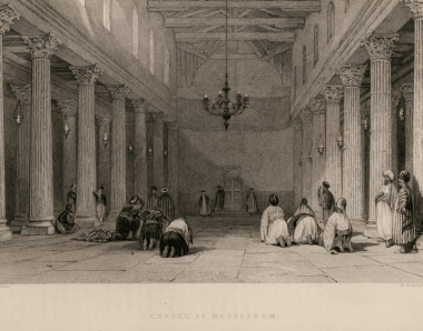 Η εκκλησία της Γεννήσεως στη Βηθλεέμ.