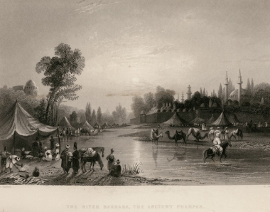 Ο ποταμός Μπαράντα, ο αρχαίος Χρυσορρόας.