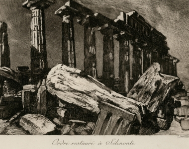 Ο Ναός της Ήρας (Ναός Ε) στον Σελινούντα.