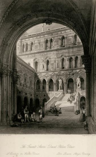 Βενετία: Η Κλίμακα των Γιγάντων στο παλάτι του Δόγη.
