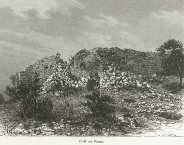 Το φρούριο στη Φυλή.