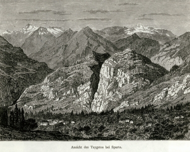 Άποψη του Ταΰγετου.