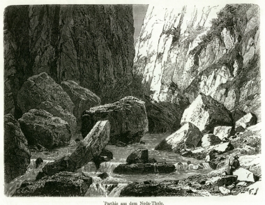 Άποψη της κοιλάδας της Νέδας.