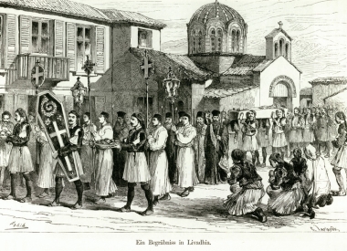 Κηδεία στη Λιβαδειά.