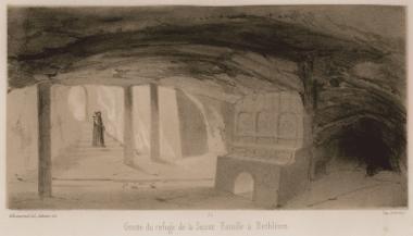 Το Σπήλαιο της Γεννήσεως στη Βηθλεέμ.
