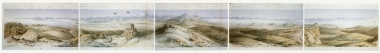 Πανοραμική άποψη από την κορυφή του Υμηττού.