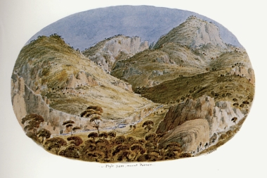 Η διάβαση της Φυλής στην Πάρνηθα.