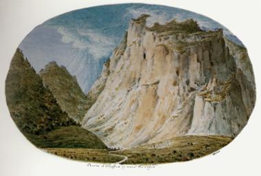 Η σπηλιά του Οδυσσέα Ανδρούτσου στον Παρνασσό.