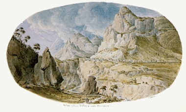 Η Τιθορέα (Βελίτσα) με τον Παρνασσό.