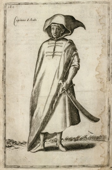 Άραβας πολεμιστής της βόρειας Αφρικής.