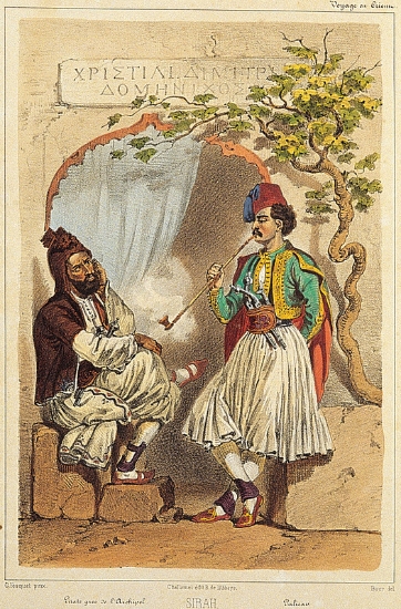 Έλληνας πειρατής του Αιγαίου. Παληκάρι.