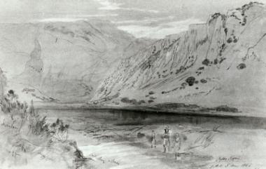 Τοπίο στη λίμνη Κουρνά, 5 Μαΐου 1864.