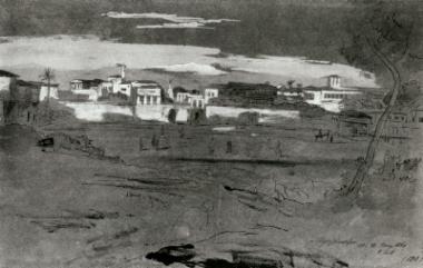 Άποψη του Ηρακλείου, 10 και 12 Μαΐου 1864.