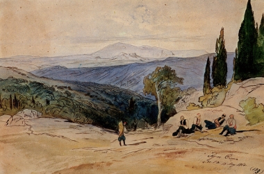Τοπίο στον Άγιο Θωμά Ηρακλείου, 15 Μαΐου 1864.
