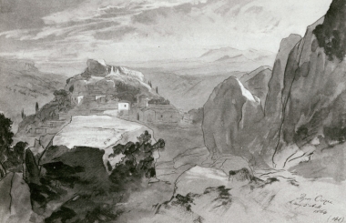Τοπίο στον Άγιο Θωμά Ηρακλείου, 16 Μαΐου 1864.