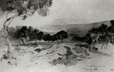Το όρος Ίδα από τον Φρε Αποκορώνου, 24 Μαΐου 1864.