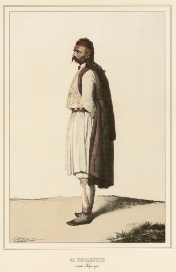 Σουλιώτης στην Κέρκυρα. Του Louis Dupré.