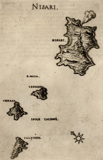 Χάρτης της Νισύρου.