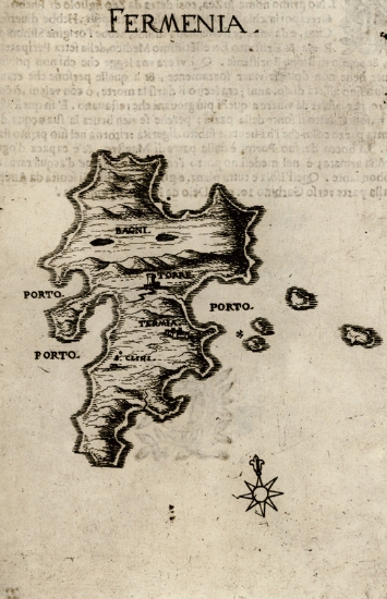 Χάρτης της Κύθνου.