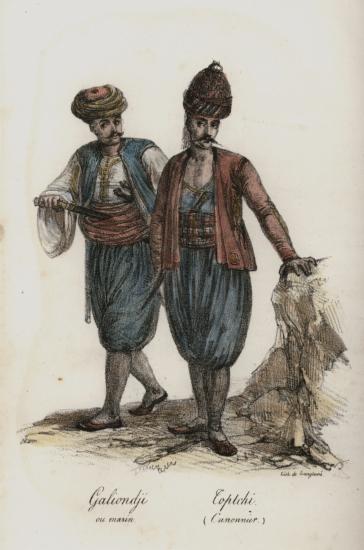 Οθωμανός ναύτης και κανονιέρης.