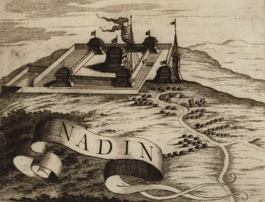 Το φρούριο του Ναντίν στη Δαλματία.