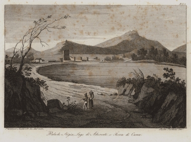 Η Λίμνη Αβέρνο που θεωρείτο είσοδος στον κάτω κόσμο κοντά στο Ποτσουόλι, την αρχαία Δικαιαρχία, στην Καμπανία.