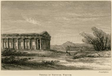 Ο ναός του Ποσειδώνα στην Ποσειδωνία (σήμερα Παέστουμ).