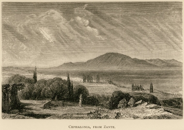 Η Κεφαλονιά από τη Ζάκυνθο.