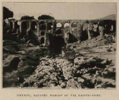 Το ρωμαϊκό υδραγωγείο στον Μπουτζά της Σμύρνης.