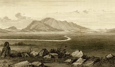 Ο Παρνασσός και η κοιλάδα της Χαιρώνειας.