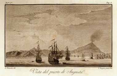 Το λιμάνι της Αουγκούστα στη Σικελία.