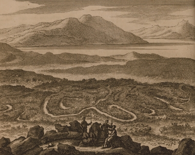 Άποψη της κοιλάδας του Μαιάνδρου.