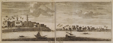 Χωριά στις όχθες του Νείλου.