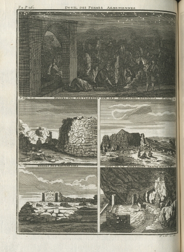 Γυναίκες της Αρμενίας που πενθούν - Ερείπια φρουρίων στα όρη Κοέσοφα - Ερείπια φρουρίων - Σπήλαιο στο όρος Τάγκτε Ρουστάν.