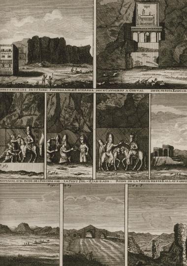 Τάφοι στο Νάξι Ροστάμ (Nachsi Rostam) έξω από την Περσέπολη.