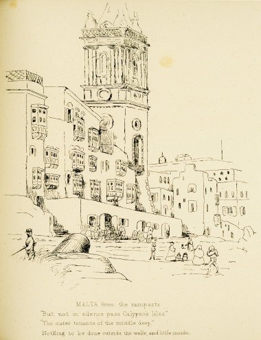 Κτίριο στη Βαλέττα της Μάλτας.