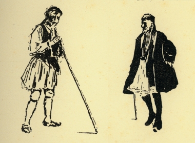 Παραδοσιακές ενδυμασίες της Δημητσάνας.