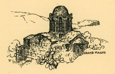 Εκκλησία στο κάστρο της Μεγάλης Μαΐνης στο ακρωτήριο Τηγάνι της Μάνης.