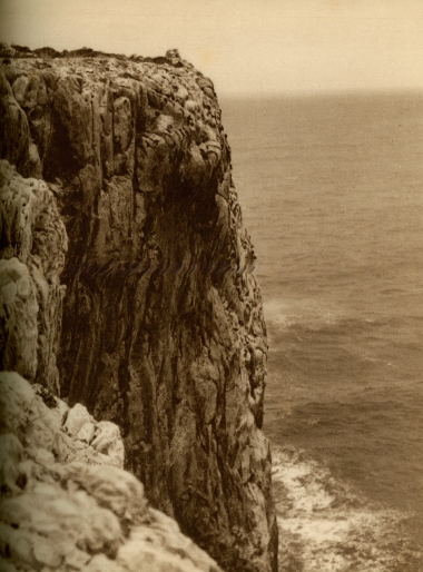 Το ακρωτήριο Τηγάνι με το Κάστρο της Μεγάλης Μαΐνης.